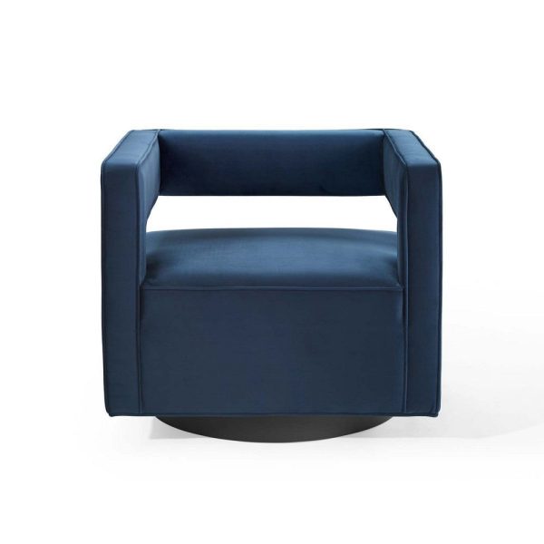 Modway Booth armchairs, Midnight Blue 31 x 29.5 x 26.5 Supply - Image 5