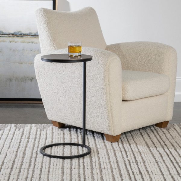 Uttermost Brunei Nickel Accent Drink Table By Casagear Home Fashion - Image 3