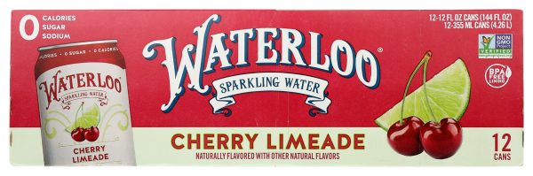 WATERLOO SPARKLING WATER: Water Chrry Lmade Sprklng, 144 FO Fashion - Image 2